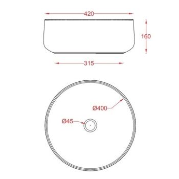 Раковина Artceram Cognac Quadro накладная без отверстий цвет onyx COL001 46 00 — фото 1, Раковины накладные