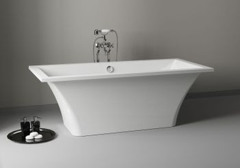 Ванна ЛОТУС пустая, литой мрамор 1850х850 01010036 — фото 1, Ванны