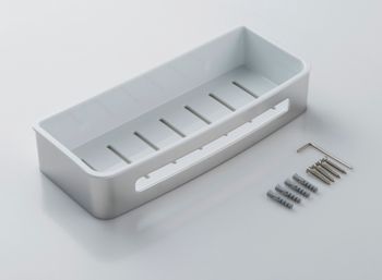 Полка Timo Luiro 18578/13 никель — фото 3, Полки для ванной и душа