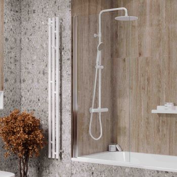 Шторка на ванну стеклянная Reflexion RX15070CCR-24 — фото 2, Шторки на ванну