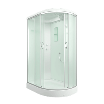 Душевая кабина ERLIT 35 серия ER3512PL-C3-RUS матовое стекло — фото 2, Душевые кабины