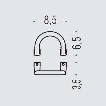 Крючок COLOMBO DESIGN LULU LC47 одинарный цвет хром — фото 2, Крючки для полотенец