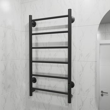 Полотенцесушитель Аспект Пэк сп 1 80х40 черный ВГП АспектПэксп1/8040чернВГП — фото 1, Полотенцесушители