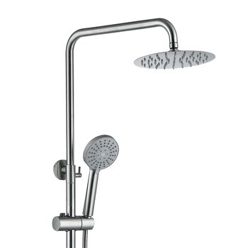 BOND Smart B63-9100 Душевая система с тропическим душем и смесителем с изливом — фото 3, Душевые системы