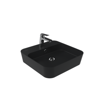 CREAVIT Раковина мебельная (45 см) АНТРАЦИТ LP046-00AM00E-0000 — фото 1, Раковины накладные