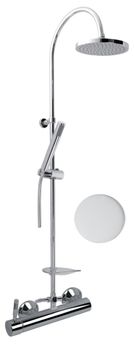 Душевая система Webert Rimini RI870105740, белый — фото 1, Душевые системы