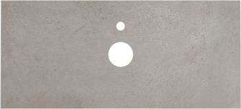 Столешница Aquanet Nova Lite 100 серый 00257605 — фото 2, Столешницы под раковину