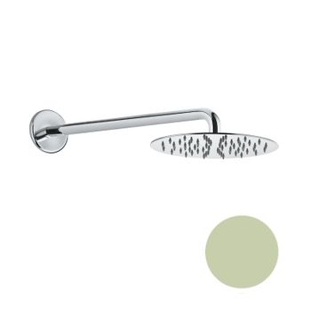 Верхний душ ультратонкий с кронштейном Fiore 30LI8630, лайм — фото 1, Верхние души