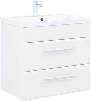 Тумба под раковину Aquanet Лукка 75 белый 00302397 — фото 2, Тумбы под раковину