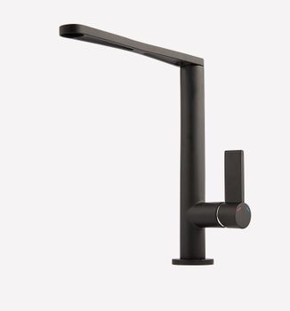 Смеситель для кухни Webert Essential EN920302560, черный — фото 1, Смесители для кухни