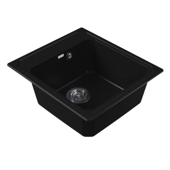 Мойка "Кардинал" 450, черный СМс 29.030.B0450.407 — фото 1, Кухонные мойки