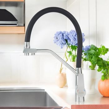 BOND Smart B64-0400 Смеситель для кухни с гибким изливом и подключением к фильтру — фото 15, Смесители для кухни