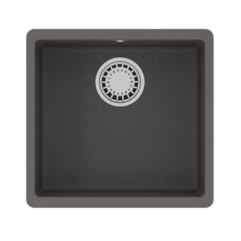 Товар: Кухонная мойка Lemark SINARA 440-U подстольного монтажа из кварцгранита, Серый шёлк 9910071 - фото 3 Кухонная мойка Lemark SINARA 440-U подстольного монтажа из кварцгранита, Серый шёлк 9910071 — фото 3, Кухонные мойки