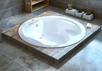 Ванна АВРОРА пустая, d 1863 01010038 — фото 3, Ванны