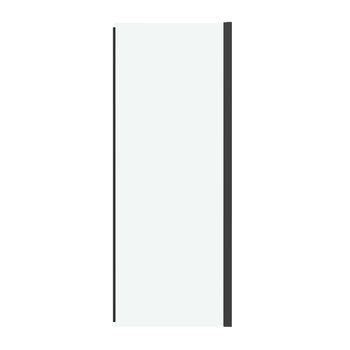 Боковая стенка Grossman Pragma 200.K33.03.80.21.00 (80х195) черный матовый,стекло прозрачное, 1 место — фото 1, Боковые стенки