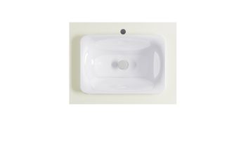 Тумба Классик 70см 1ящ RAL1013 мат., раковина Ретро бел глянц, столешница Solid в цвете 4631177715457 — фото 6, Тумбы с раковиной