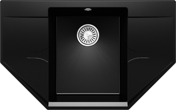 Кухонная мойка Polygran RIFF-800 (No316 Космос) 855113 — фото 1, Кухонные мойки