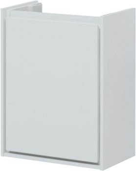 Тумба под раковину Aquanet Милан 45 белый глянец 00339962 — фото 6, Тумбы под раковину