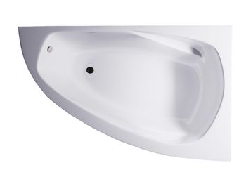 Ванна ТИОРА пустая, литой мрамор, правая 1545х1050 01010028 — фото 6, Ванны