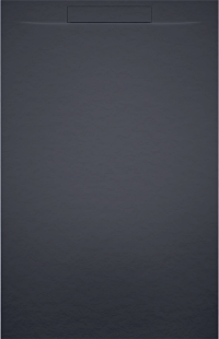 D007018080 Душевой поддон ISOLA 140x90 COLOUR ANTRACIT RIHO — фото 1, Душевые поддоны