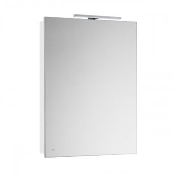 VICTORIA правый зеркальный шкаф 600, 606x141x810 мм, белый глянец A857475806 — фото 1, Зеркальные шкафы в ванную