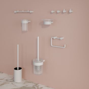 Мыльница, нержавеющая сталь, Petite, белый матовый, IDDIS, PETWTSGi42 — фото 1, Аксессуары для ванной