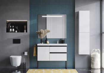 Товар: DOMI Тумба под раковину Gap Plus 100, 2 ящ., 1 дв., белый глянец, правая, ROCA 7857627806 - фото 10 DOMI Тумба под раковину Gap Plus 100, 2 ящ., 1 дв., белый глянец, правая, ROCA 7857627806 — фото 10, Тумбы под раковину