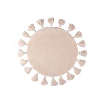 Коврик для ванной комнаты, 55 см, микрофибра, бежевый IDDIS (DTR02P5i12) — фото 2, Аксессуары для ванной