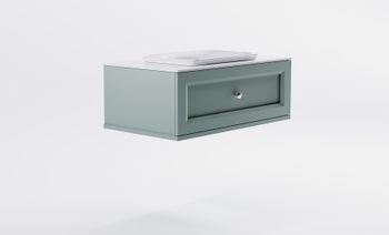 Товар: Тумба Классик 90 с 1ящ NCS S 3005-B80G мат. с раковиной Ретро бел гл. и столешницей Solid бел гл. 4631177714108 - фото 3 Тумба Классик 90 с 1ящ NCS S 3005-B80G мат. с раковиной Ретро бел гл. и столешницей Solid бел гл. 4631177714108 — фото 3, Тумбы с раковиной