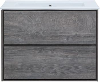 Тумба под раковину Aquanet Милан 85 дуб рошелье 00339969 — фото 4, Тумбы под раковину