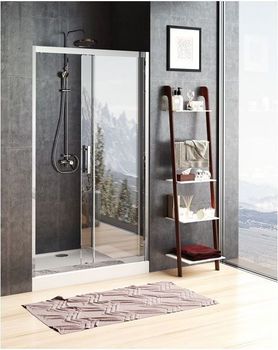 Душевая дверь Aquanet Delta NPE6121 130, прозрачное стекло NPE6121 1300 — фото 2, Душевые двери в нишу