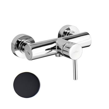 Смеситель для душа Webert Elio EL870102560, черный — фото 1, Смеситель для душа