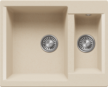 Кухонная мойка Polygran BRIG-620 (No328 Опал) 407978 — фото 1, Кухонные мойки