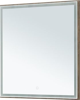 Зеркало Aquanet Nova Lite 75 дуб рустикальный LED 00249513 — фото 3, Зеркала в ванную комнату