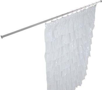 Карниз для ванны Aquanet прямой 160 00204618 — фото 2, Карнизы для ванной