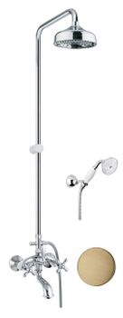 Душевая система Fiore MARGOT SKY (SWAROVSKI®) 01ZZ0615, бронза — фото 1, Душевые системы