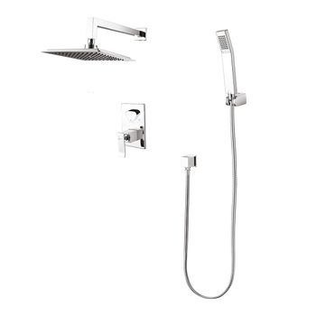 Contest Смеситель для душа, без излива встраиваемый верх.лейка р/ОД, хром/белый, LM, LM5829CW — фото 1, Лейки для душа