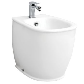 Биде Artceram Azuley напольное с одним отверстием цвет белый AZB002 01 00 — фото 2, Биде напольные