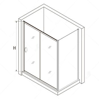 Душевой уголок RGW PA-76 (PA-016 + Z-050-2) 1400x900 35087649-21 — фото 3, Душевые уголки