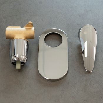 Смеситель Lemark Linara LM0423C для душа, встраиваемый — фото 3, Смеситель для душа