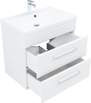 Тумба под раковину Aquanet Лукка 75 белый 00302397 — фото 4, Тумбы под раковину