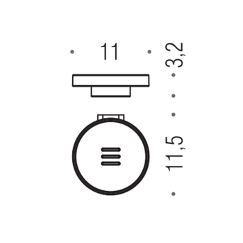 Мыльница COLOMBO DESIGN MINI B4001 подвесная цвет хром — фото 1, Мыльницы