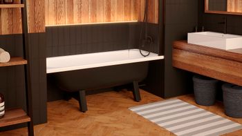 Товар: REIMAR Ванна стальная 170x70x40 cм. с опорной подставкой, без ранта, белая орхидея, ВИЗ R-76901 - фото 4 REIMAR Ванна стальная 170x70x40 cм. с опорной подставкой, без ранта, белая орхидея, ВИЗ R-76901 — фото 4, Стальные ванны