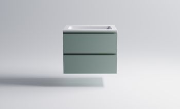 Товар: Нижний шкаф Альфа 70 с 2 ящиками зеленый (NCS S 3005-B80G матовый) + Раковина "Альфа 70" 03060004ncss3005-b80g+04010006 - фото 2 Нижний шкаф Альфа 70 с 2 ящиками зеленый (NCS S 3005-B80G матовый) + Раковина "Альфа 70" 03060004ncss3005-b80g+04010006 — фото 2, Тумбы с раковиной