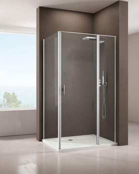 Душевой уголок Allen Brau Priority 100x90 3.31004.00 + 3.31016.00 хром 3.31004.00 + 3.31016.00 — фото 10, Душевые кабины и ограждения