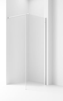 Боковая стенка Ambassador Elysium 100CX (100х200) хром,стекло прозрачное,1 место — фото 1, Душевые кабины и ограждения