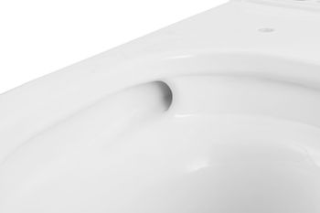 Чаша напольного унитаза Allen Brau Priority Tornado 4.31006.20 белый глянец — фото 4, Напольные унитазы