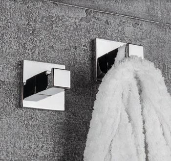 Крючок COLOMBO DESIGN BASICQ LC97 одинарный цвет хром — фото 2, Крючки для полотенец