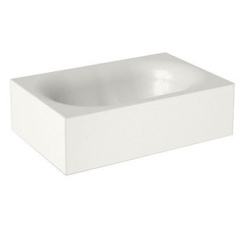 Раковина HATRIA VALLEY Y1GD01 накладная без отверстия без перелива цвет белый — фото 1, Раковины