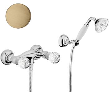 Смеситель для душа Webert Karenina KA760101065, бронза — фото 1, Смеситель для душа